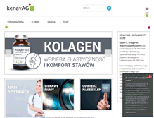Tablet Screenshot of kenayag.com.pl